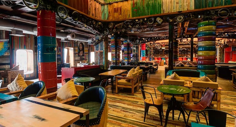 Best Cafes in Connaught Place The Junkyard Cafe, Connaught Place, New Delhi | Zomato